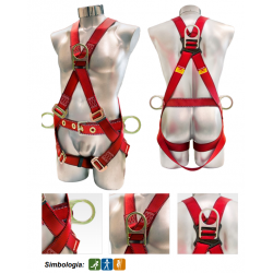 Arnés posicionamiento ascenso y descenso con cinturón 1